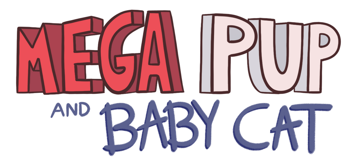 Mega Pup and Baby Cat