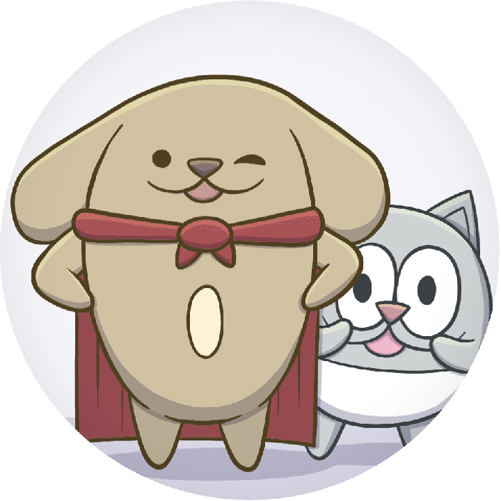 Mega Pup and Baby Cat